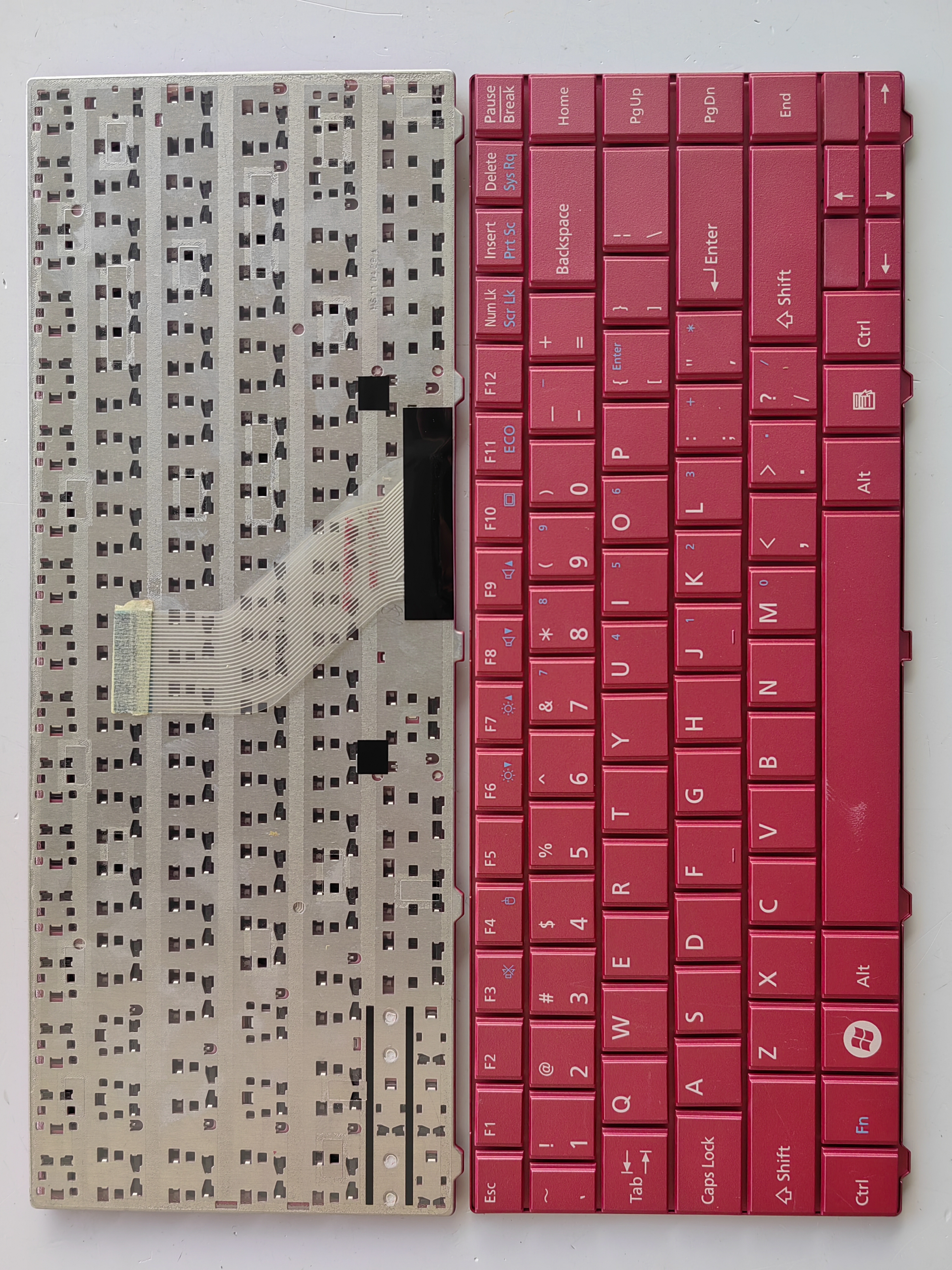 Picture of New Replacement Laptop Keyboard For FJU LH531 pink US Layout